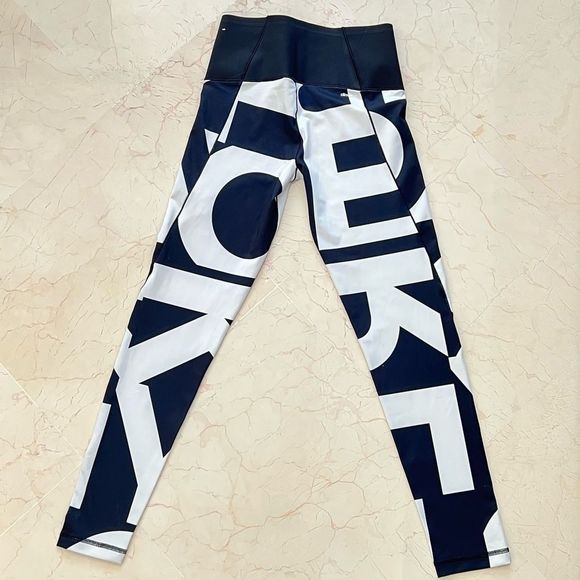 Adidas Ultimate Fit Typo High-Rise Leggings Size S - Picture 3 of 11